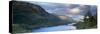 Panoramic View of Loch Leven, Near Glencoe, Highland Region, Scotland, United Kingdom, Europe-Patrick Dieudonne-Stretched Canvas