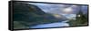 Panoramic View of Loch Leven, Near Glencoe, Highland Region, Scotland, United Kingdom, Europe-Patrick Dieudonne-Framed Stretched Canvas