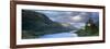 Panoramic View of Loch Leven, Near Glencoe, Highland Region, Scotland, United Kingdom, Europe-Patrick Dieudonne-Framed Photographic Print