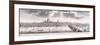 Panoramic View of London, 1710-Benjamin Smith-Framed Giclee Print