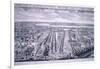 Panoramic View of London, 1720-Johannes Kip-Framed Giclee Print