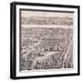 Panoramic View of London, 1720-Johannes Kip-Framed Giclee Print