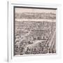 Panoramic View of London, 1720-Johannes Kip-Framed Giclee Print