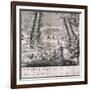 Panoramic View of London, 1720-Johannes Kip-Framed Giclee Print