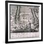 Panoramic View of London, 1720-Johannes Kip-Framed Giclee Print