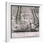 Panoramic View of London, 1720-Johannes Kip-Framed Giclee Print