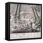 Panoramic View of London, 1720-Johannes Kip-Framed Stretched Canvas