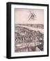 Panoramic View of London, C1670-Wenceslaus Hollar-Framed Giclee Print