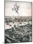 Panoramic View of London, C1670-Wenceslaus Hollar-Mounted Giclee Print