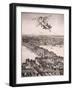 Panoramic View of London, C1670-Wenceslaus Hollar-Framed Giclee Print