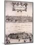 Panoramic View of London, C1670-Wenceslaus Hollar-Mounted Giclee Print