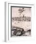 Panoramic View of London, C1670-Wenceslaus Hollar-Framed Giclee Print