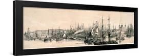 Panoramic View of London, C1851-null-Framed Giclee Print