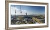 Panoramic View of London from the 12th Floor at Staybridge Suites London-Stratford City-Mark Chivers-Framed Photographic Print