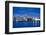 Panoramic View of London Skyline over the River Thames Featuring Canary Wharf-Ian Egner-Framed Photographic Print