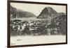 Panoramic View of Lugano, Switzerland-null-Framed Photographic Print