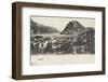 Panoramic View of Lugano, Switzerland-null-Framed Photographic Print