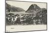 Panoramic View of Lugano, Switzerland-null-Mounted Photographic Print