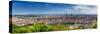 Panoramic View of Lyon from the Fourvière Hill-George Oze-Stretched Canvas