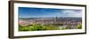 Panoramic View of Lyon from the Fourvière Hill-George Oze-Framed Photographic Print