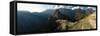 Panoramic View of Machu Picchu, Sacred Valley, Peru-Michele Falzone-Framed Stretched Canvas