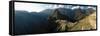 Panoramic View of Machu Picchu, Sacred Valley, Peru-Michele Falzone-Framed Stretched Canvas