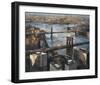 Panoramic View of Manhattan-Marti Bofarull-Framed Giclee Print