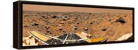 Panoramic View of Mars-Stocktrek Images-Framed Stretched Canvas