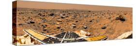 Panoramic View of Mars-Stocktrek Images-Stretched Canvas