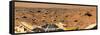 Panoramic View of Mars-Stocktrek Images-Framed Stretched Canvas