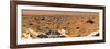 Panoramic View of Mars-Stocktrek Images-Framed Photographic Print