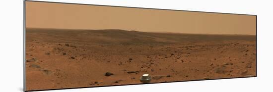 Panoramic View of Mars-Stocktrek Images-Mounted Premium Photographic Print