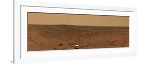 Panoramic View of Mars-Stocktrek Images-Framed Photographic Print