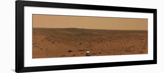 Panoramic View of Mars-Stocktrek Images-Framed Photographic Print