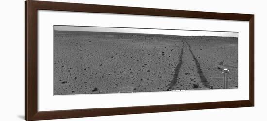 Panoramic View of Mars-Stocktrek Images-Framed Photographic Print