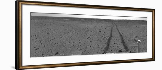 Panoramic View of Mars-Stocktrek Images-Framed Photographic Print