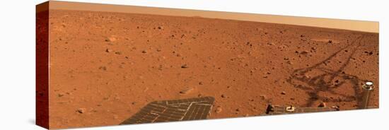 Panoramic View of Mars-Stocktrek Images-Stretched Canvas