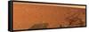 Panoramic View of Mars-Stocktrek Images-Framed Stretched Canvas