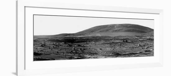 Panoramic View of Mars-Stocktrek Images-Framed Photographic Print