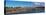 Panoramic View of Mendocino Town and Pacific Ocean in Northern California-null-Stretched Canvas