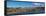 Panoramic View of Mendocino Town and Pacific Ocean in Northern California-null-Framed Stretched Canvas