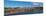 Panoramic View of Mendocino Town and Pacific Ocean in Northern California-null-Mounted Photographic Print