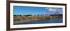 Panoramic View of Mendocino Town and Pacific Ocean in Northern California-null-Framed Photographic Print