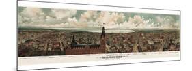 Panoramic View of Milwaukee, Wisconsin, 1898-Gugler Litho^-Mounted Art Print