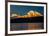 Panoramic view of Mount Denali, previously known as McKinley from Wonder Lake, Denali National P...-null-Framed Photographic Print