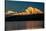 Panoramic view of Mount Denali, previously known as McKinley from Wonder Lake, Denali National P...-null-Stretched Canvas