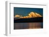 Panoramic view of Mount Denali, previously known as McKinley from Wonder Lake, Denali National P...-null-Framed Photographic Print