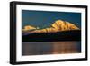 Panoramic view of Mount Denali, previously known as McKinley from Wonder Lake, Denali National P...-null-Framed Photographic Print