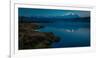 Panoramic view of Mount Denali, previously known as McKinley from Wonder Lake, Denali National P...-null-Framed Photographic Print