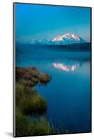 Panoramic view of Mount Denali, previously known as McKinley from Wonder Lake, Denali National P...-null-Mounted Photographic Print